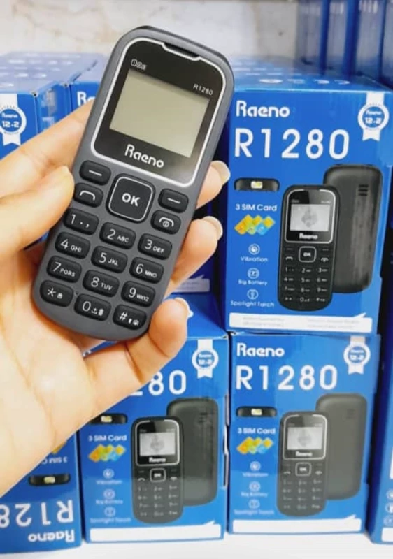 گوشی ساده Raeno R1280 (بدون گارانتی شرکتی)